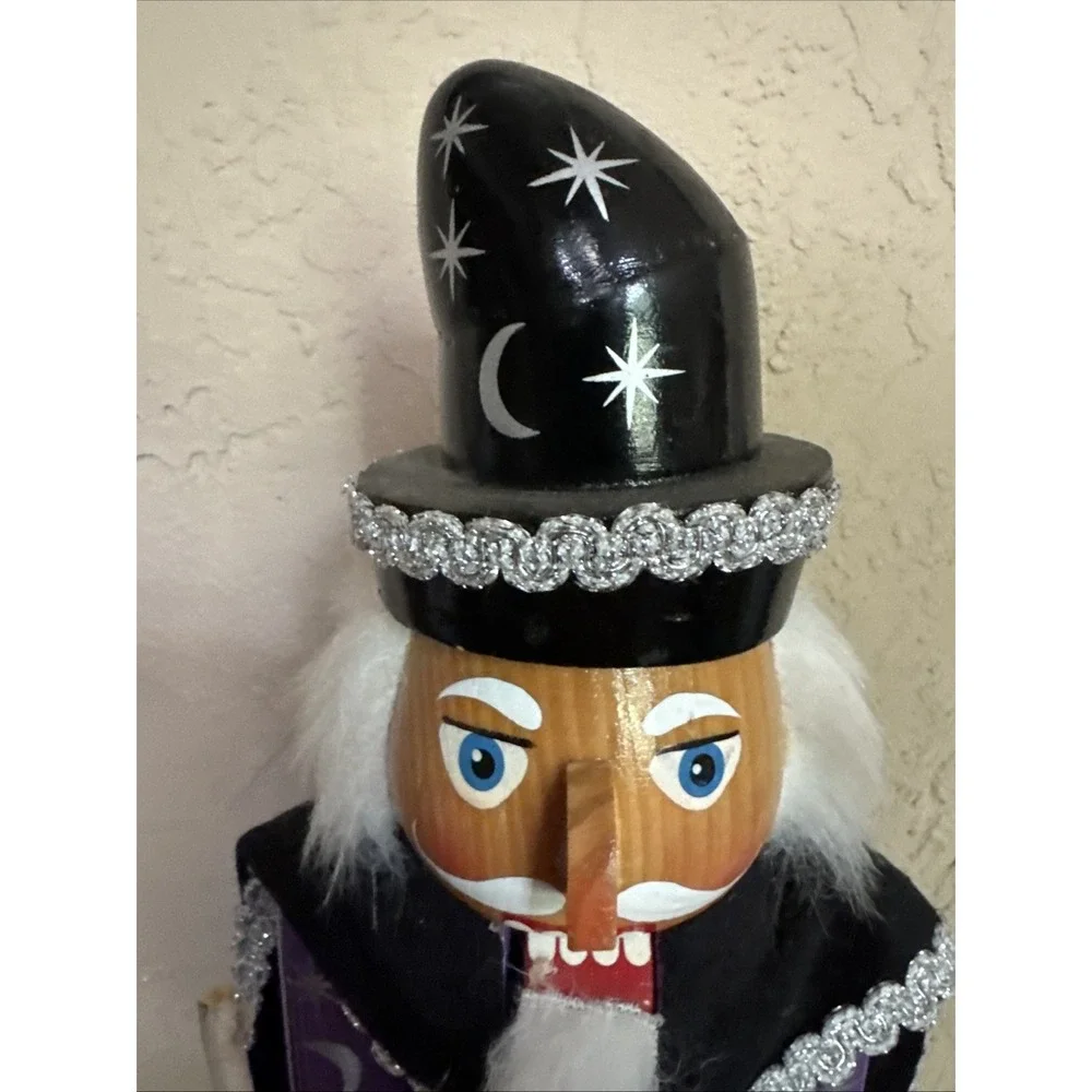 Nutcracker‎ Wizard 14.5 Inches Limited Edition  2010 With Crystal Ball